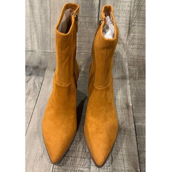 Franco Sarto Women’s Sammi Ankle Bootie – Whiskey Tan | Size 7 - Picture 3 of 15